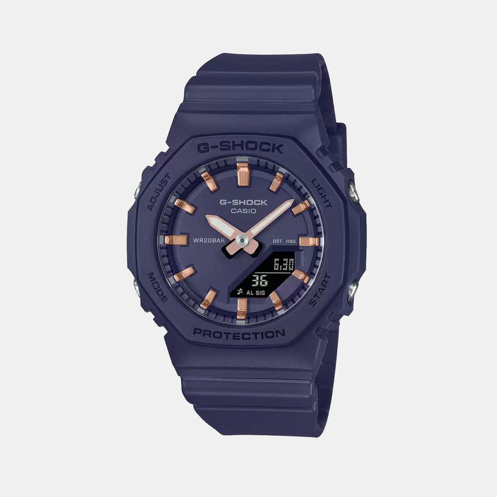 G-Shock Women Quartz Navy Blue Dial Analog-Digital Resin Watch G1698