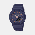 G-Shock Women Quartz Navy Blue Dial Analog-Digital Resin Watch G1698