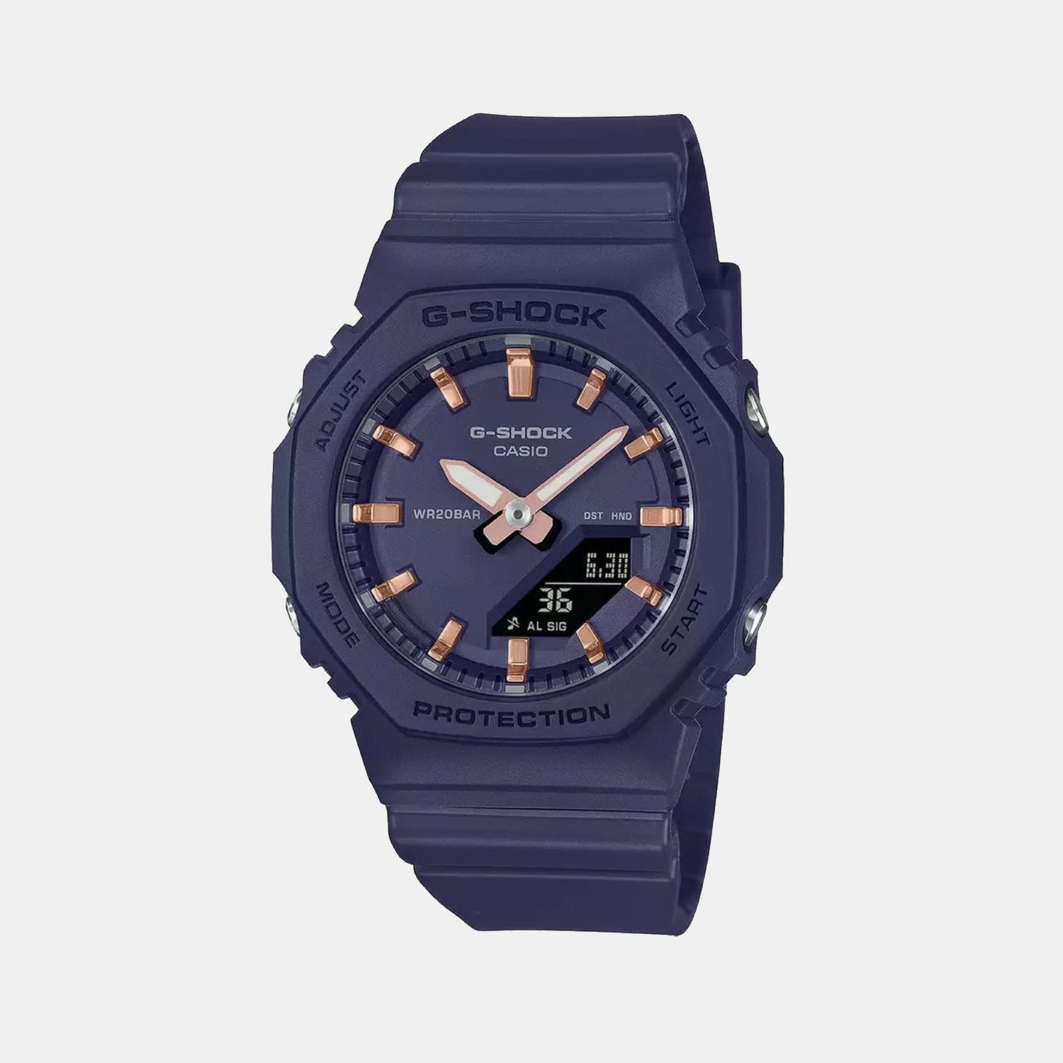 G-Shock Women Quartz Navy Blue Dial Analog-Digital Resin Watch G1698