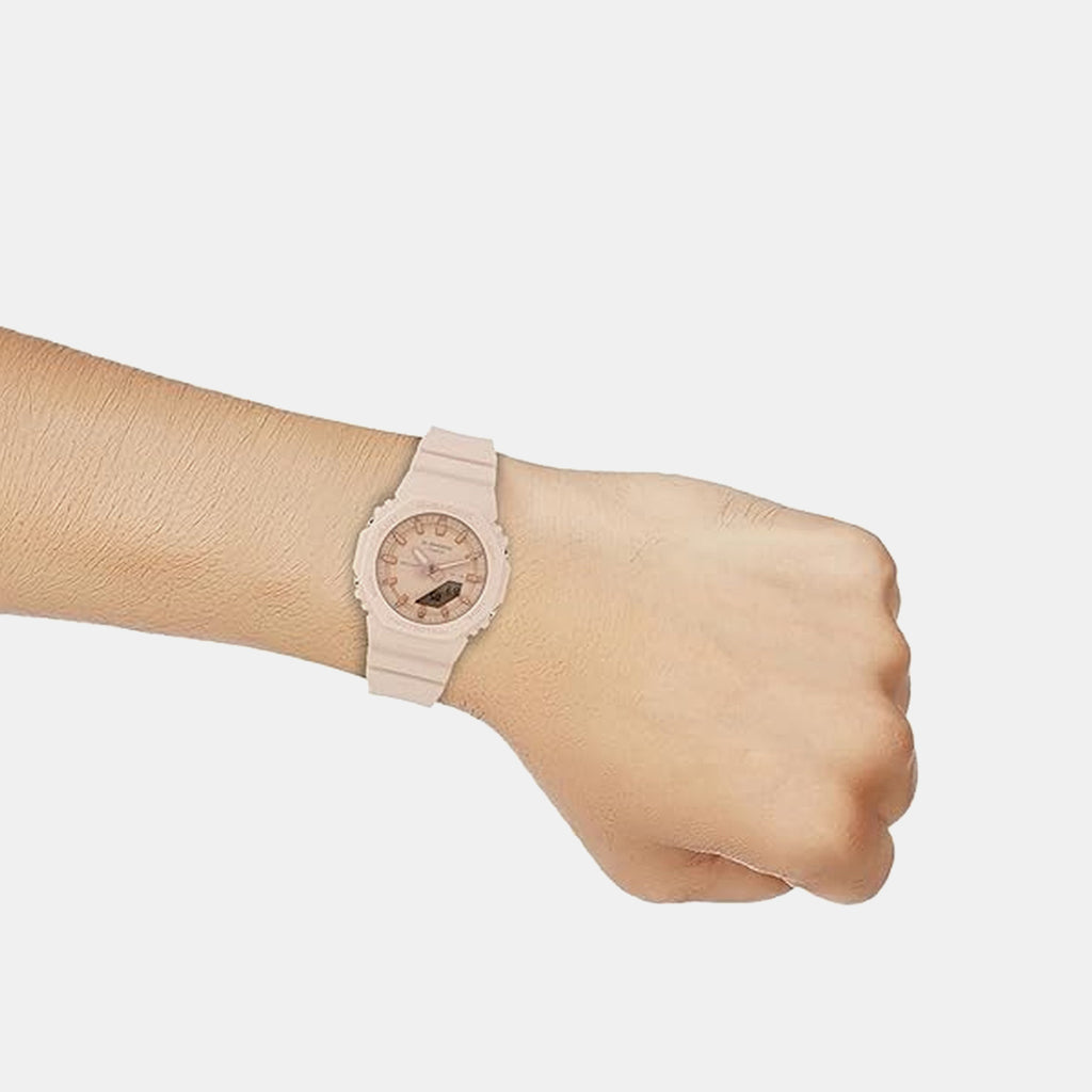 G-Shock Women Quartz Beige Dial Analog-Digital Resin Watch G1699