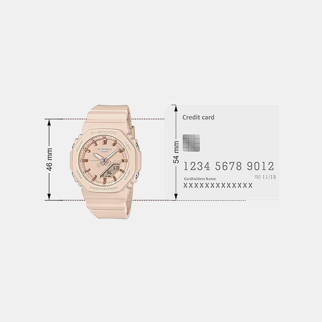 G-Shock Women Quartz Beige Dial Analog-Digital Resin Watch G1699