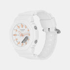 G-Shock Women Quartz White Dial Analog Resin Watch G1700