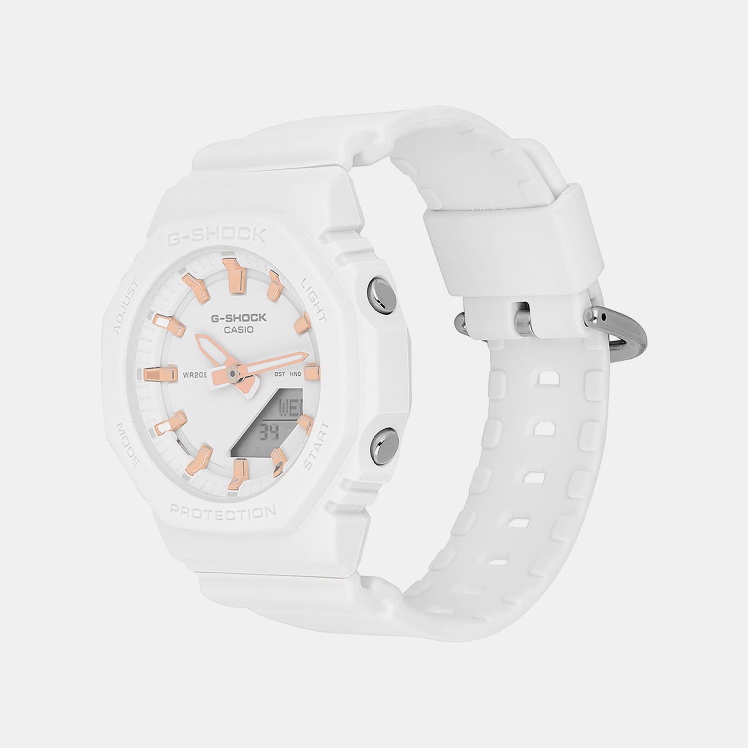 G-Shock Women Quartz White Dial Analog Resin Watch G1700