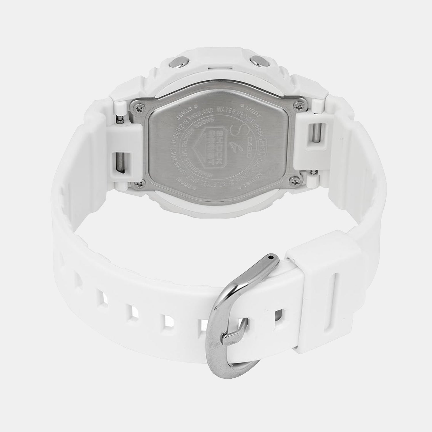 G-Shock Women Quartz White Dial Analog Resin Watch G1700