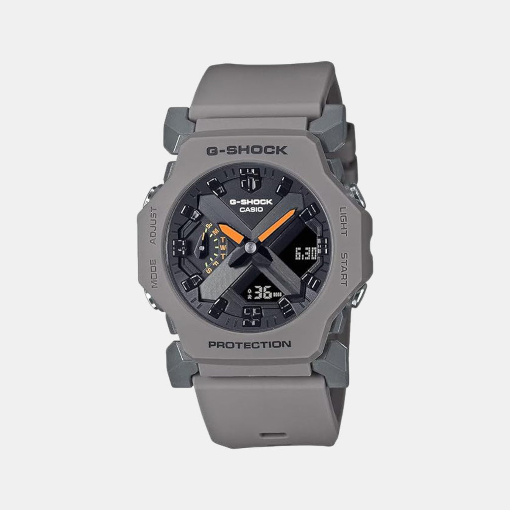 G-Shock Men Quartz Grey Dial Analog-Digital Resin Watch G1701