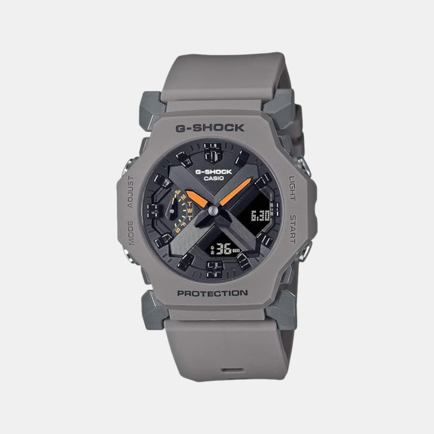 G-Shock Men Quartz Grey Dial Analog-Digital Resin Watch G1701