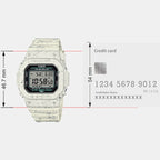 G-Shock Men Quartz Black Dial Digital Resin Watch G1703