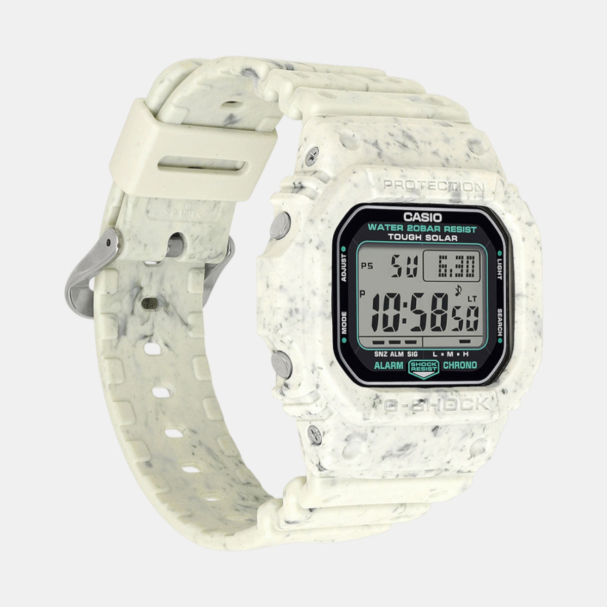 G-Shock Men Quartz Black Dial Digital Resin Watch G1703