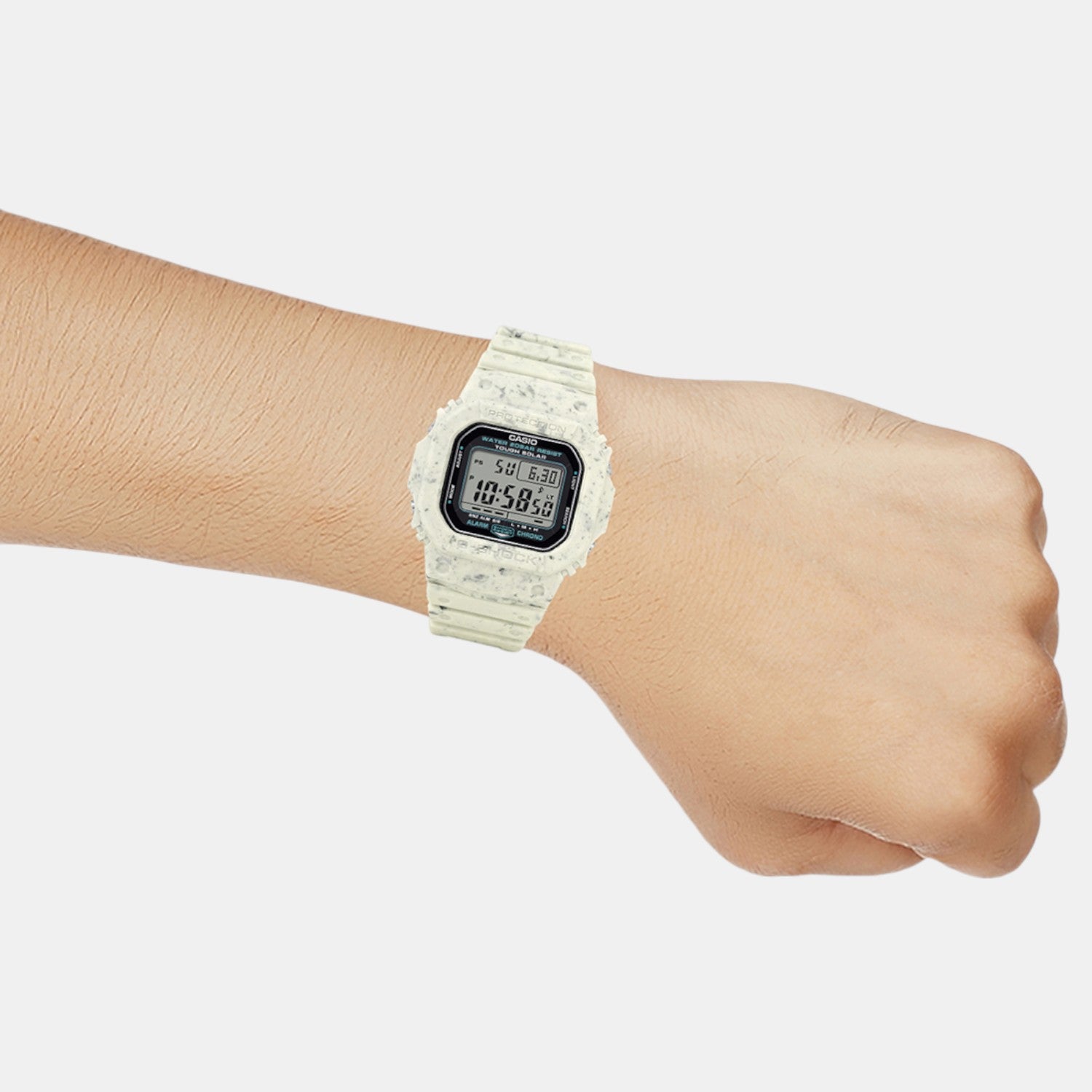 G-Shock Men Quartz Black Dial Digital Resin Watch G1703