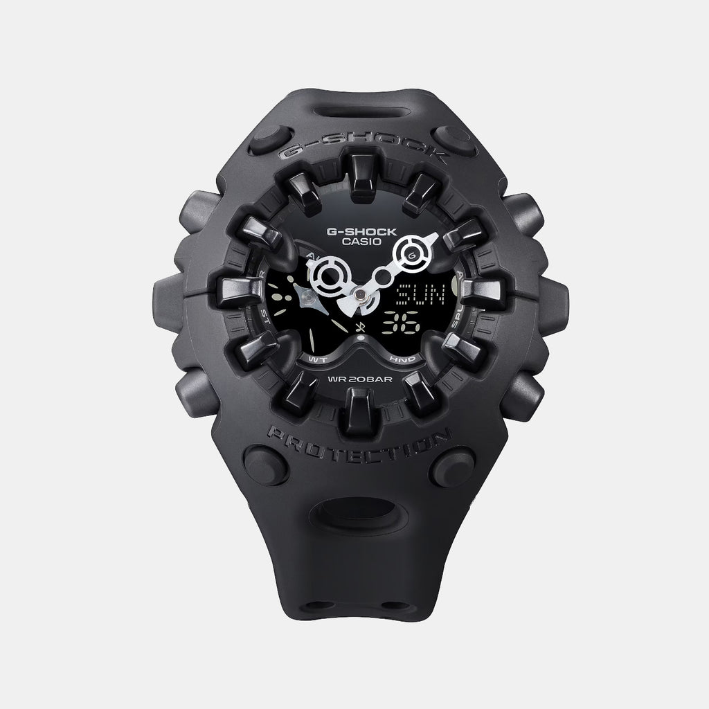 G-Shock Men Quartz Black Dial Analog-Digital Resin Watch G1704