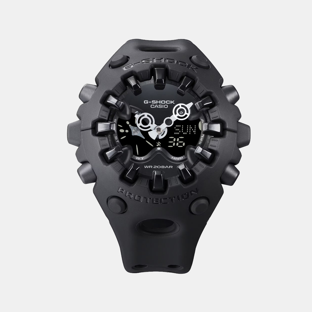 G-Shock Men Quartz Black Dial Analog-Digital Resin Watch G1704