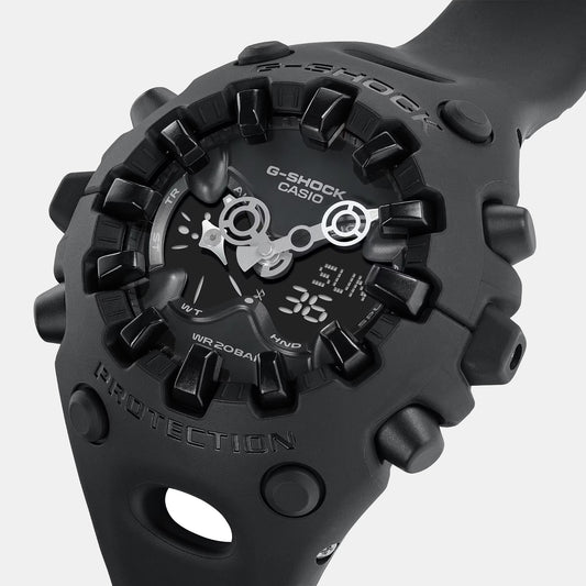 G-Shock Men Quartz Black Dial Analog-Digital Resin Watch GA-V01-1ADR G1704