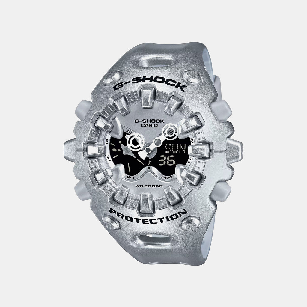 G-Shock Men Quartz Silver Dial Analog-Digital Resin Watch G1705