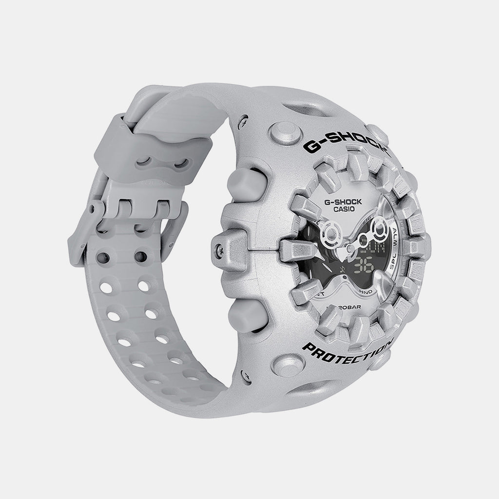 G-Shock Men Quartz Silver Dial Analog-Digital Resin Watch G1705
