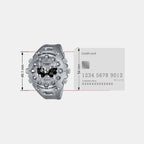 G-Shock Men Quartz Silver Dial Analog-Digital Resin Watch G1705