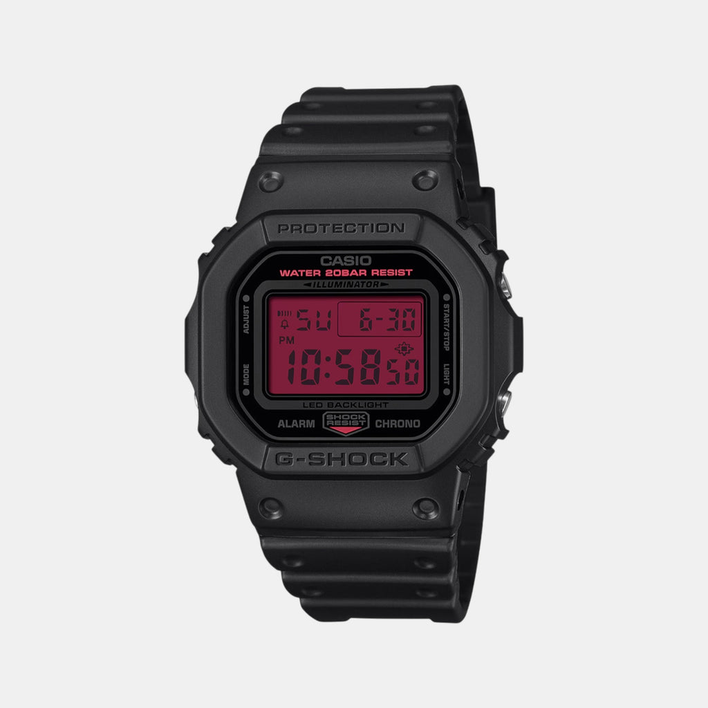 G-Shock Men Quartz Red Dial Digital Resin Watch G1706