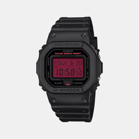 G-Shock Men Quartz Red Dial Digital Resin Watch G1706