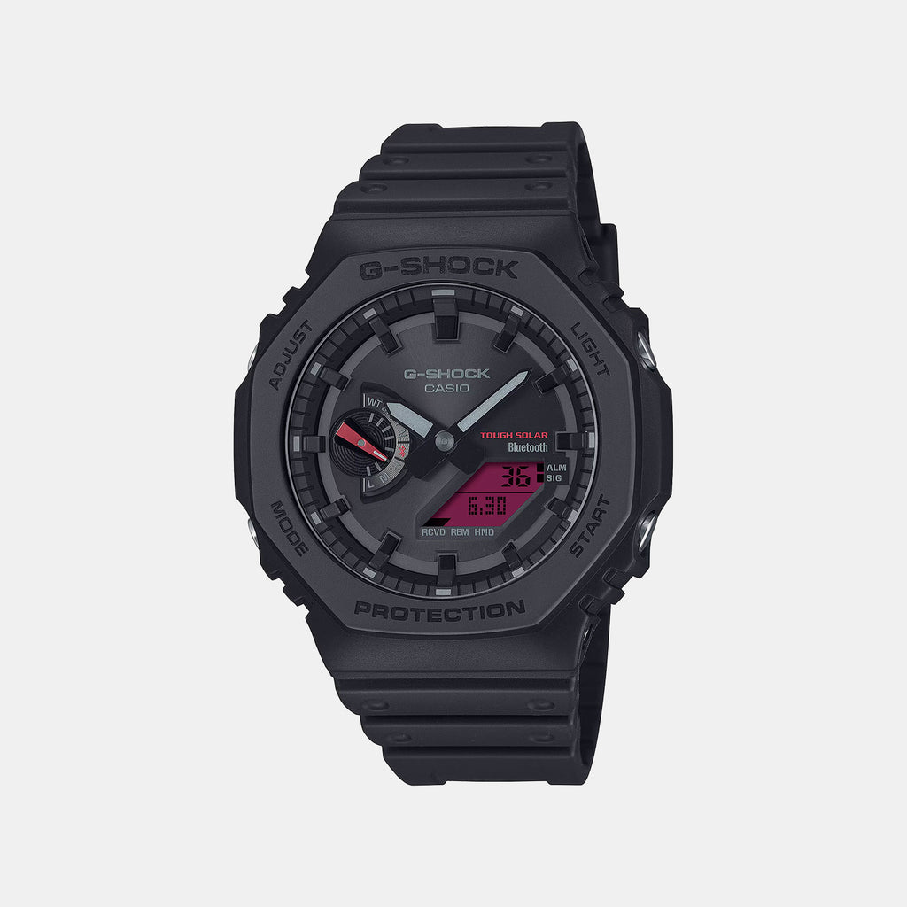 G-Shock Men Quartz Black Dial Analog-Digital Resin Watch G1707