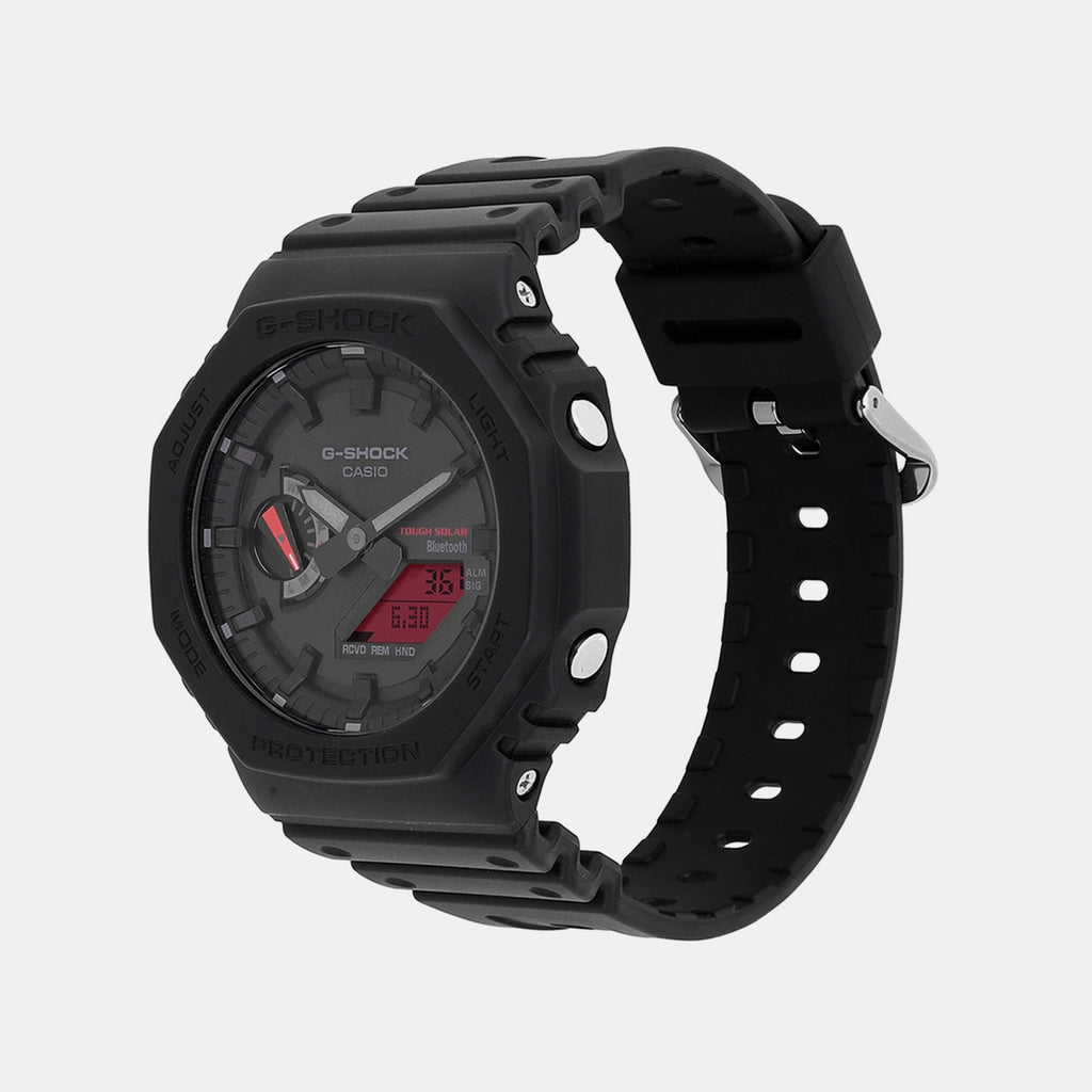 G-Shock Men Quartz Black Dial Analog-Digital Resin Watch G1707