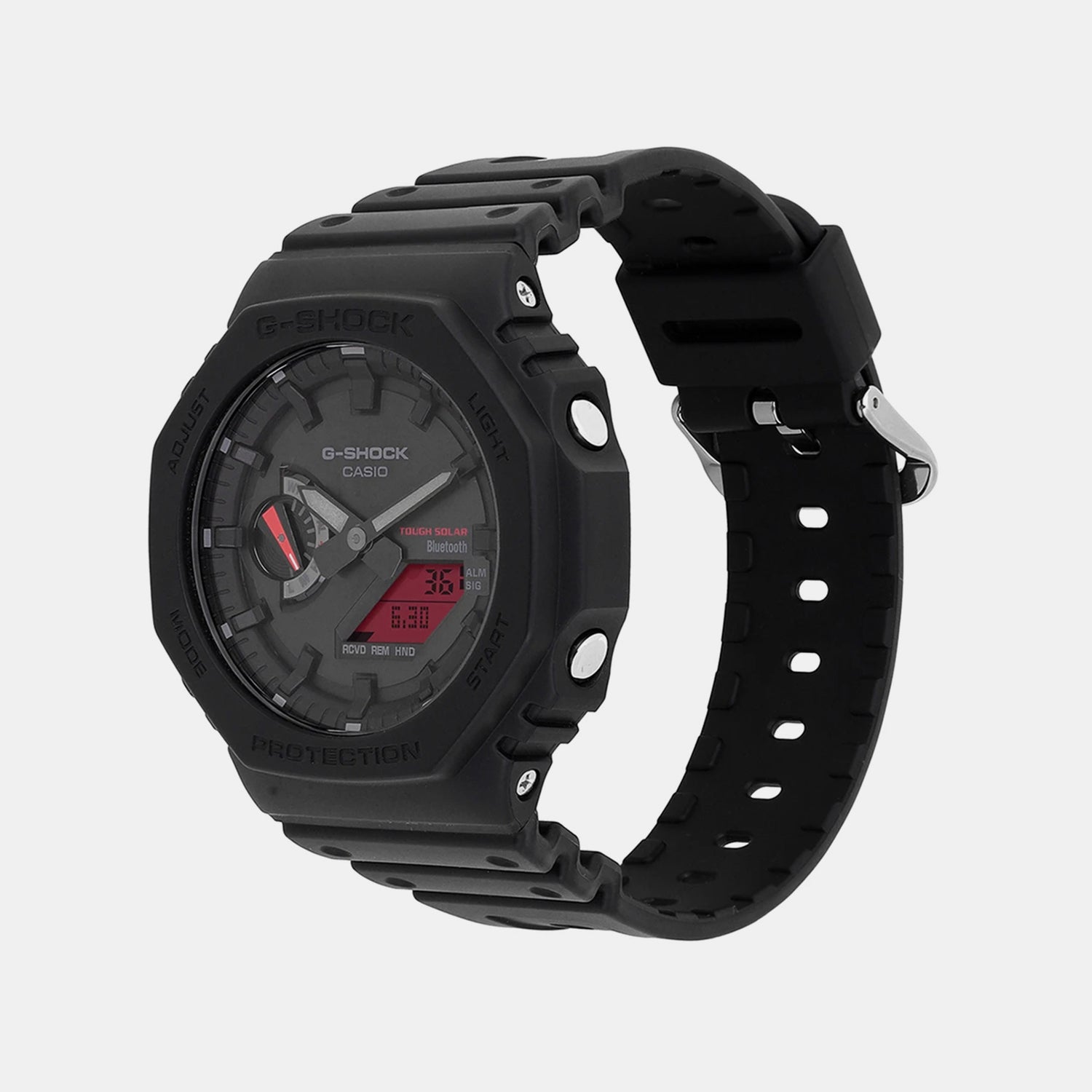 G-Shock Men Quartz Black Dial Analog-Digital Resin Watch G1707