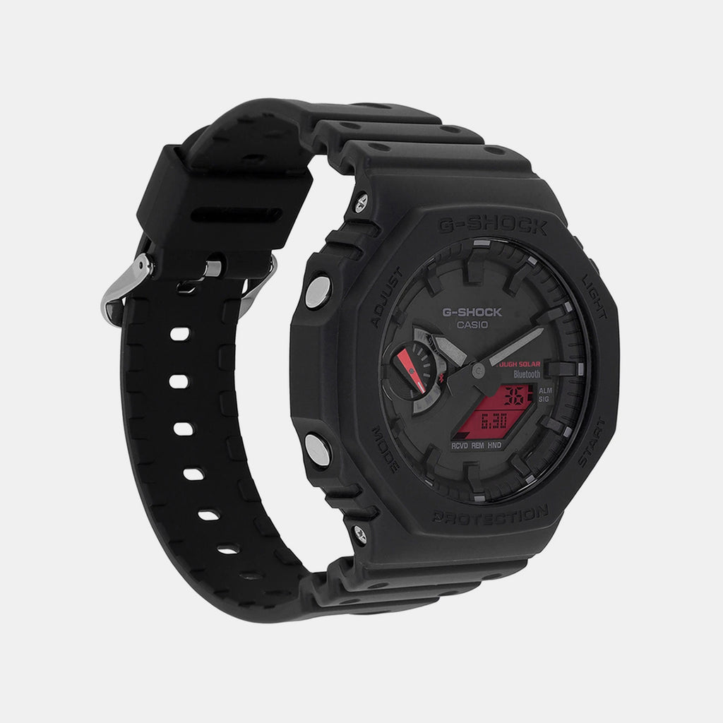 G-Shock Men Quartz Black Dial Analog-Digital Resin Watch G1707