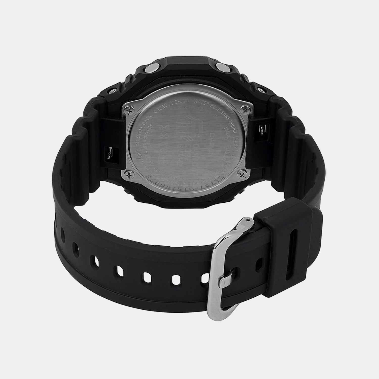 G-Shock Men Quartz Black Dial Analog-Digital Resin Watch G1707