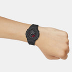 G-Shock Men Quartz Black Dial Analog-Digital Resin Watch G1707