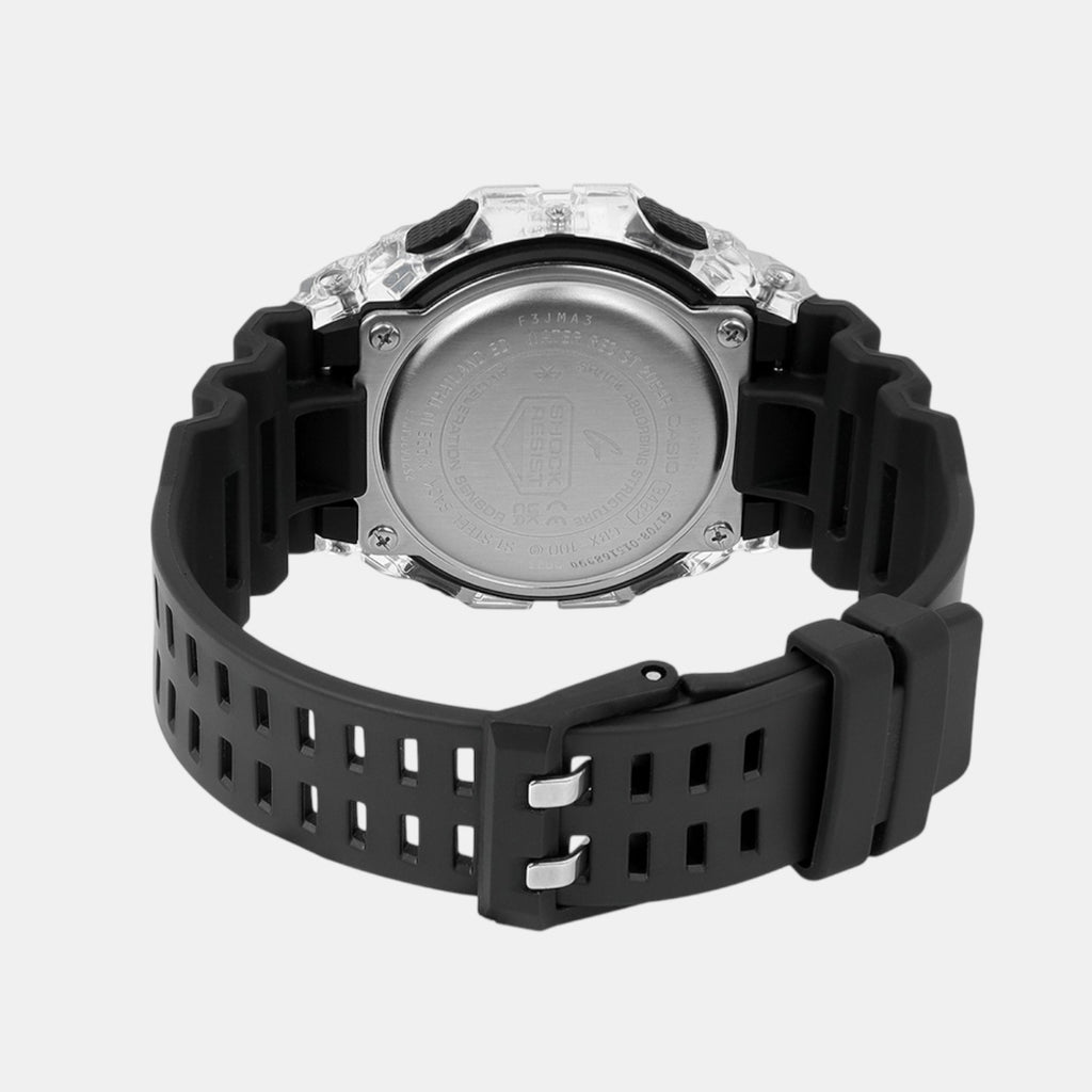 G-Shock Men Quartz Black Dial Digital Resin Watch G1708
