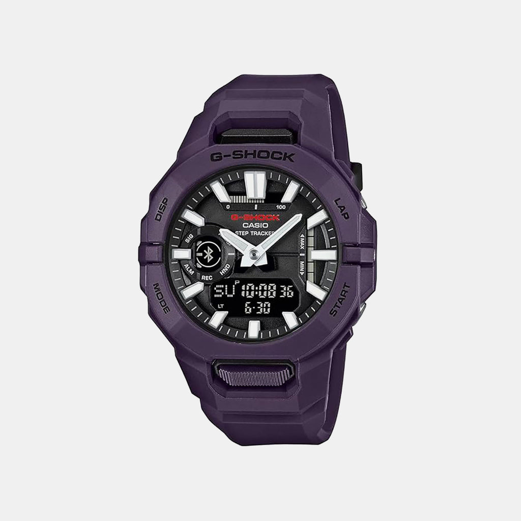 G-Shock Men Quartz Purple Dial Analog-Digital Resin Watch G1710