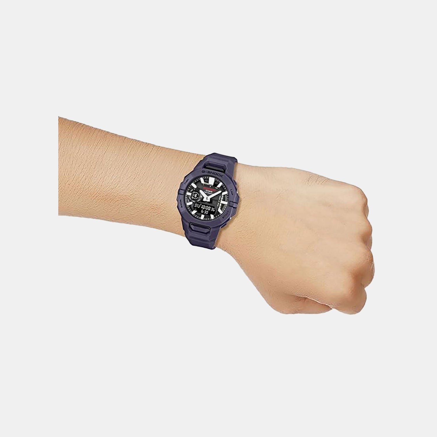 G-Shock Men Quartz Purple Dial Analog-Digital Resin Watch G1710 GBA-950-2ADR