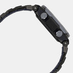 G-shock Men Quartz Black Dial Analog Stainless Steel Watch G1712