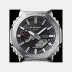 G-Shock Men Quartz Black Dial Analog-Digital Stainless Steel Watch G1714