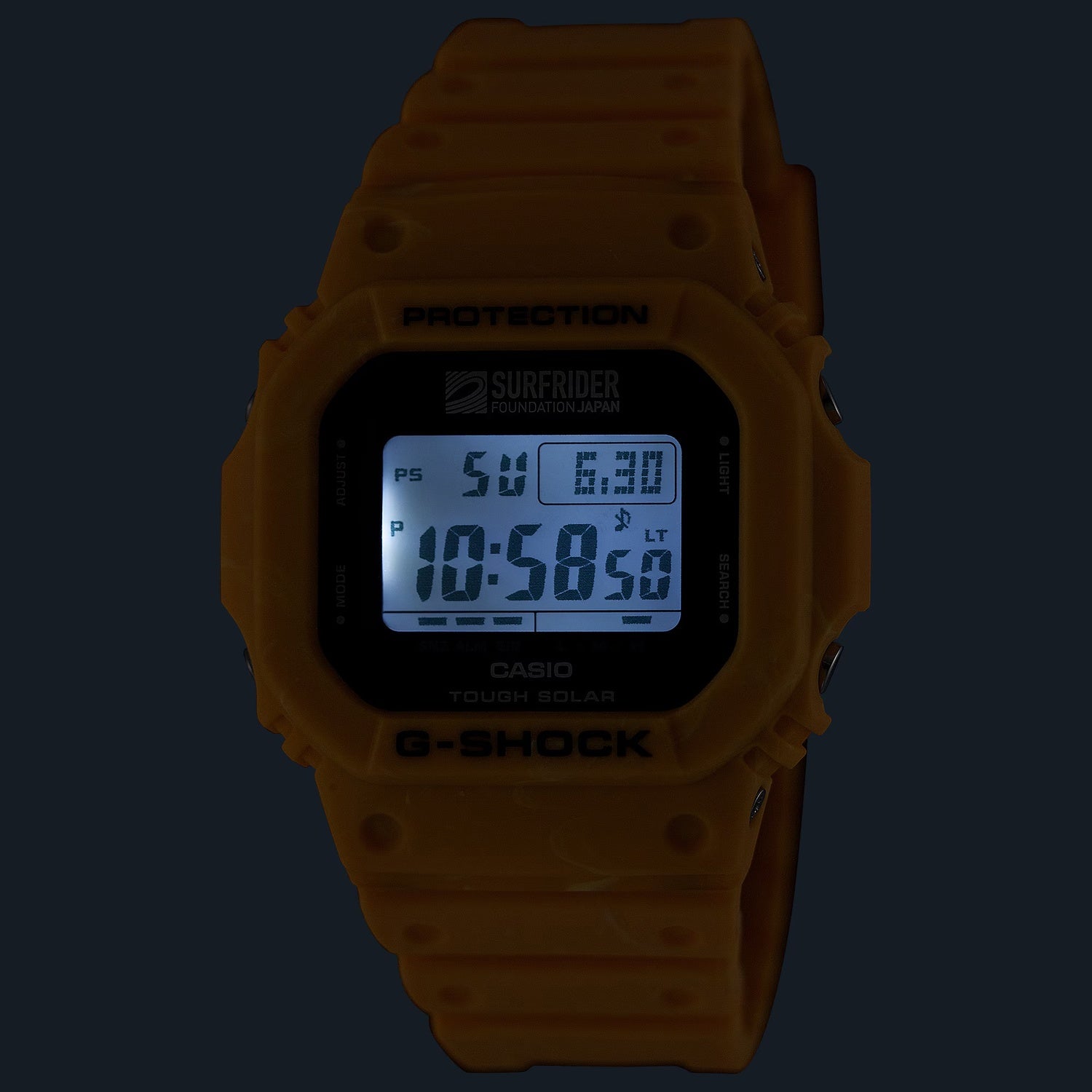 G-Shock x Surfrider Foundation Japan Limited Edition Digital Resin Watch G-5600SFJ-9 G1715