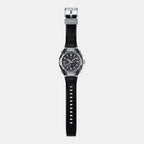Men Solar Black Dial Analog Resin Watch G1716