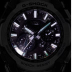 Men Solar Black Dial Analog Resin Watch G1716