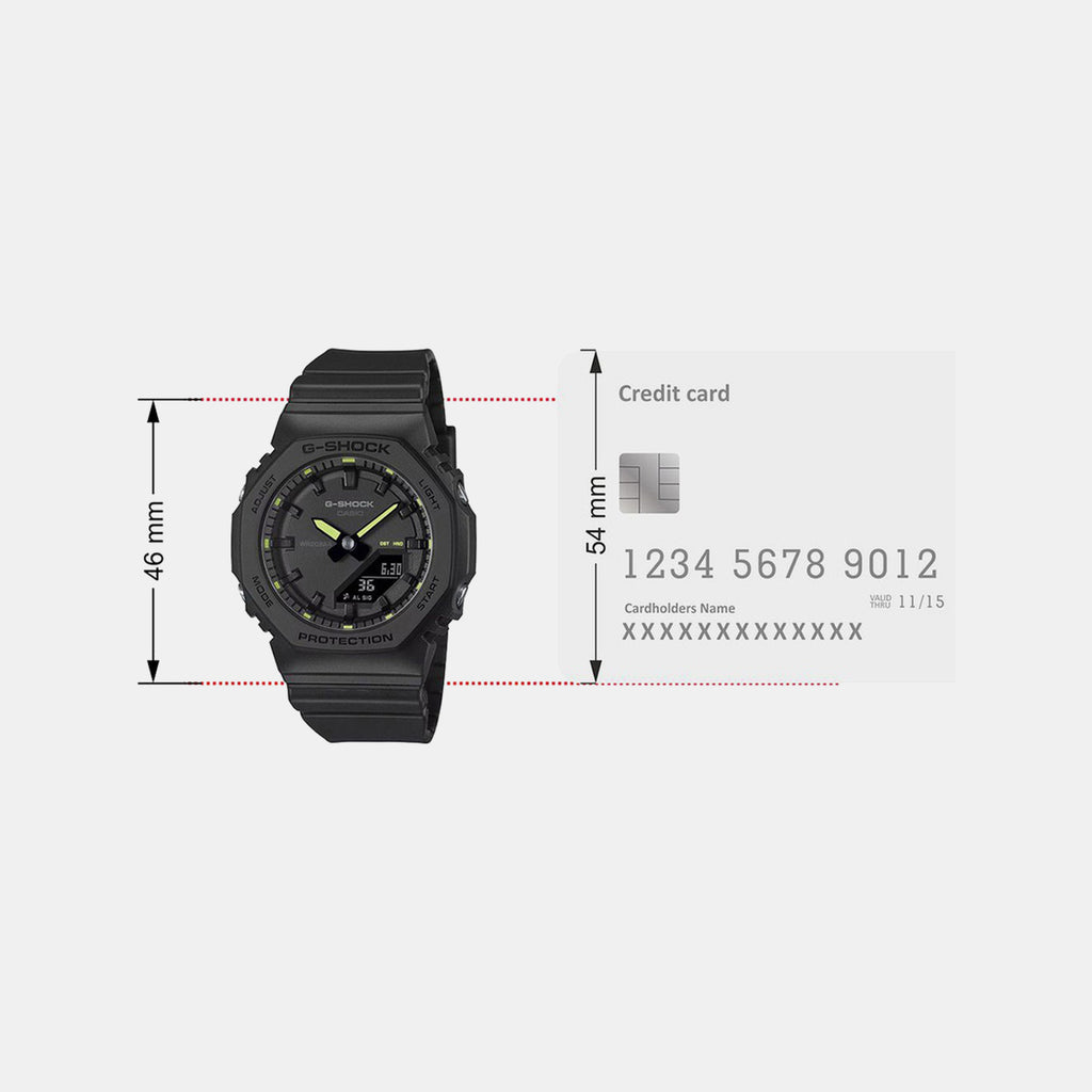 G-Shock Women Quartz Black Dial Analog-Digital Resin Watch G1719