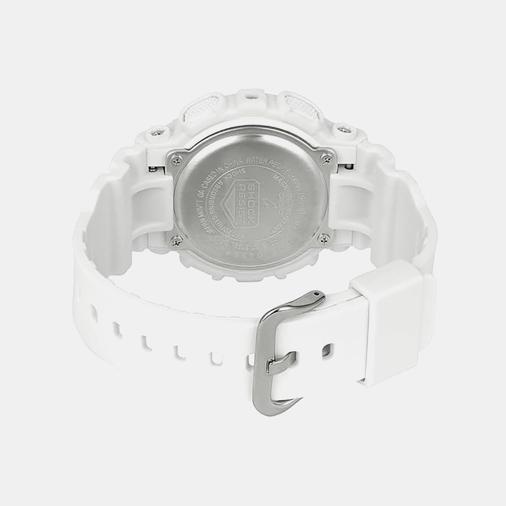 G-Shock Women Quartz White Dial Analog-Digital Resin Watch G1720