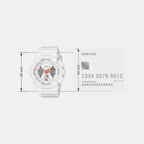 G-Shock Women Quartz White Dial Analog-Digital Resin Watch G1720