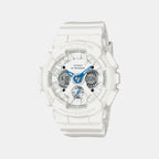 G-Shock Women Quartz White Dial Analog-Digital Resin Watch G1721