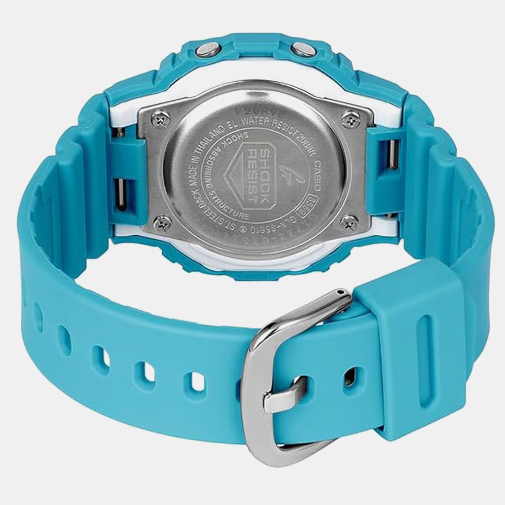 G-Shock Women Quartz Blue Dial Digital Resin Watch G1722