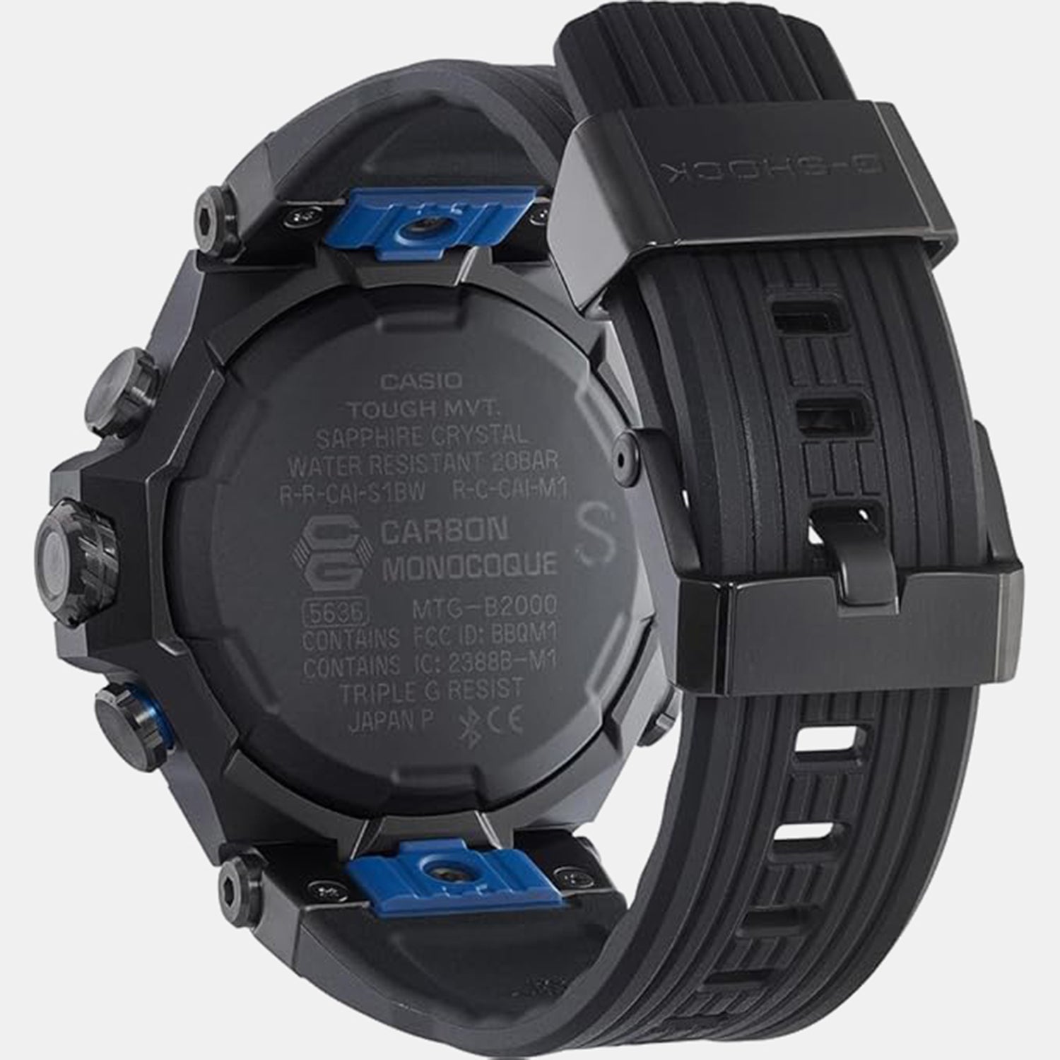 G-Shock Men Quartz Black Dial Chronograph Resin Watch G1730