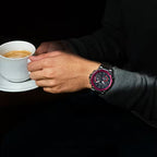 Men Quartz Black Dial Analog Resin Watch MTG-B2000BD-1A4DR G1731