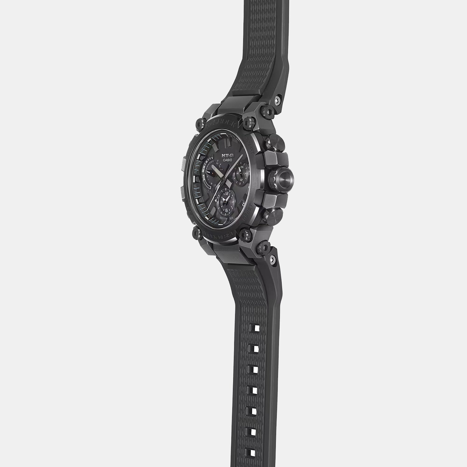 G-Shock Men Quartz Black Dial Analog Resin Watch G1732