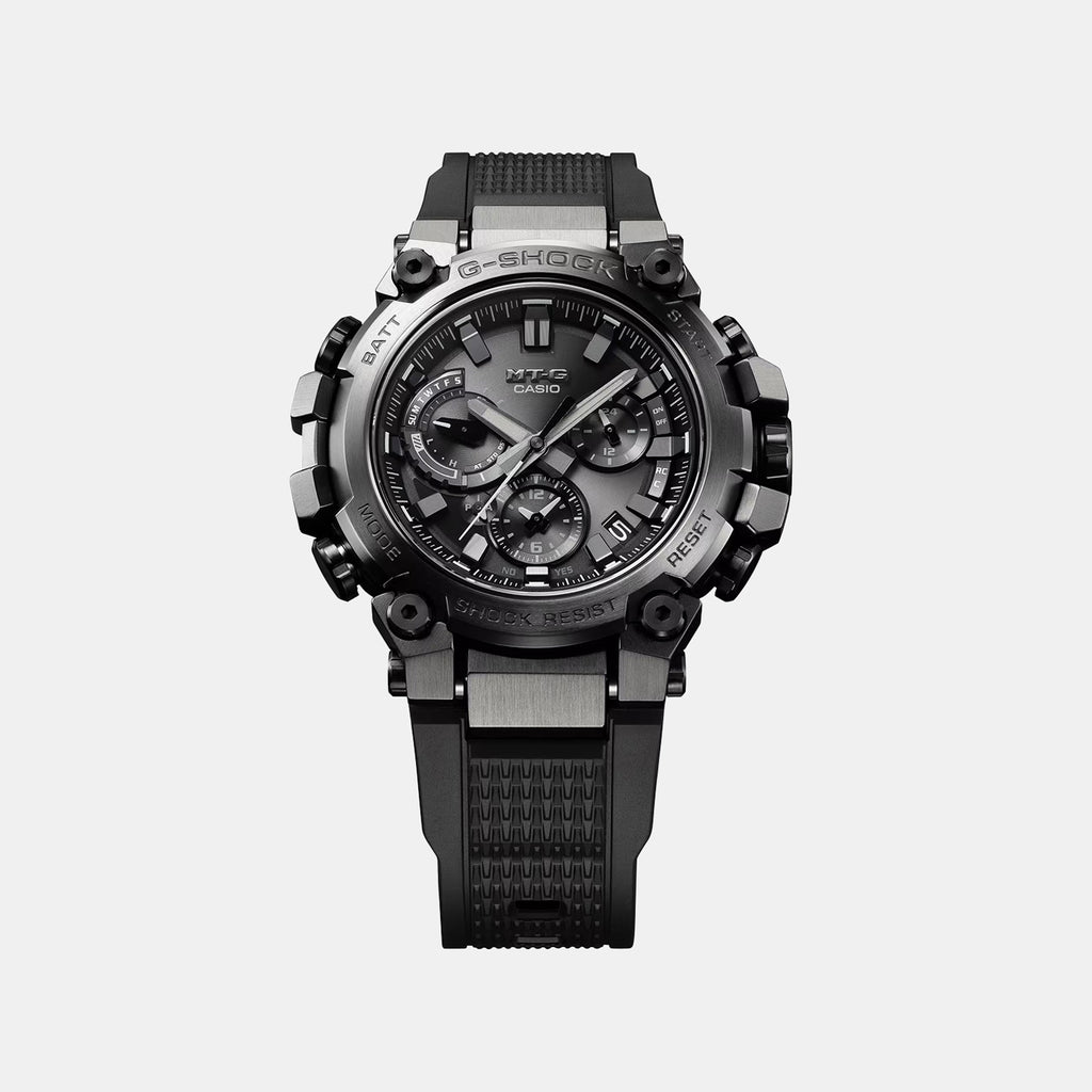 G-Shock Men Quartz Black Dial Analog Resin Watch G1732
