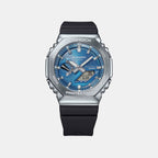 G-Shock Men Quartz Blue Dial Analog-Digital Resin Watch G1734
