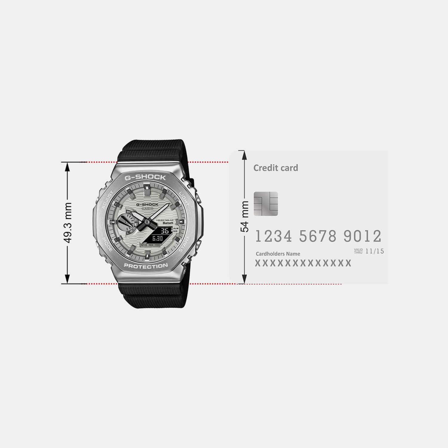 G-Shock Men Solar Yellow Dial Analog-Digital Resin Watch G1736