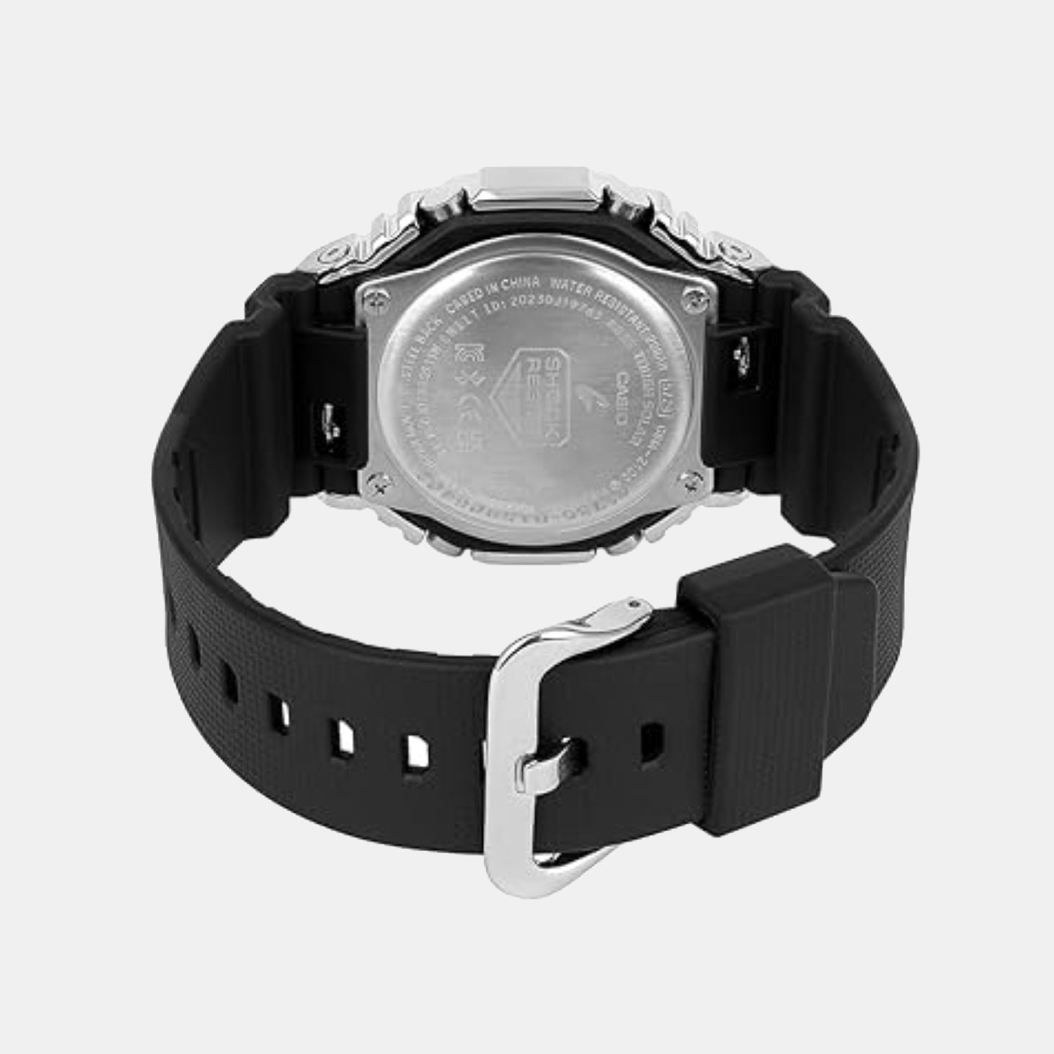 G-Shock Men Solar Light Yellow Gold Dial Analog-Digital Resin Watch G1736 GBM-2100A-8BDR