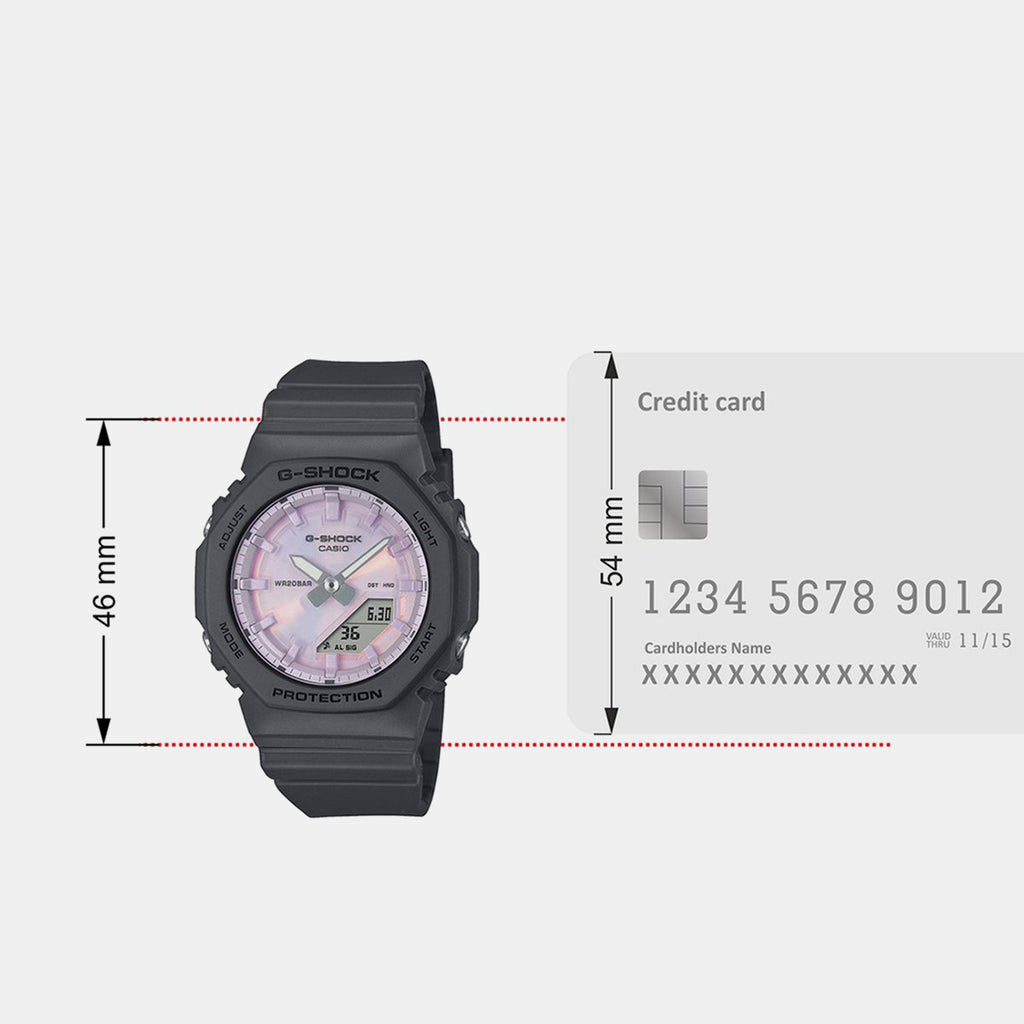 G-Shock Women Quartz Multicolour Dial Analog-Digital Resin Watch G1738
