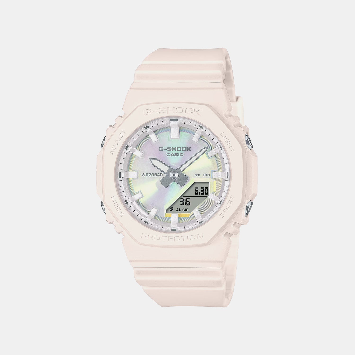 G-Shock Women Quartz Multi-Colour Dial Analog-Digital Resin Watch G1739 GMA-P2100PC-4ADR