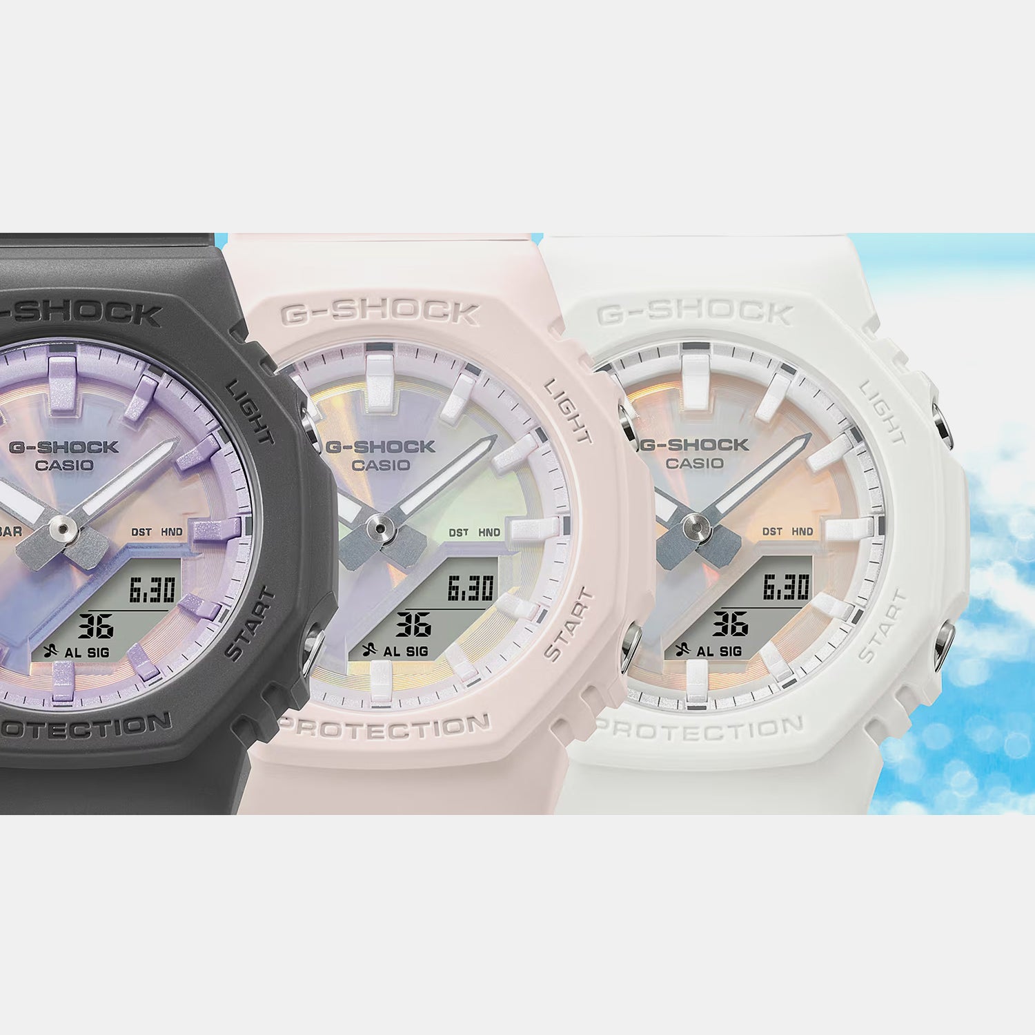 G-Shock Women Quartz Multicolour Dial Analog-Digital Resin Watch G1739